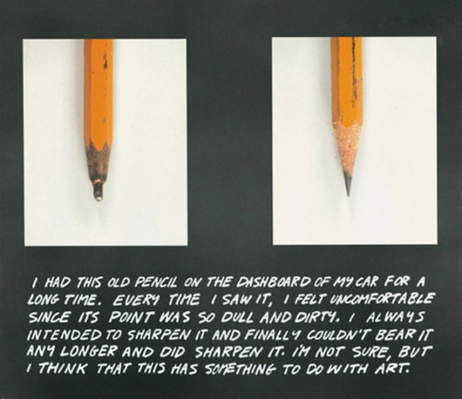 John-Baldessari-The-Pencil-Story-1972